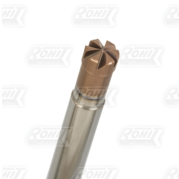 Solid Carbide Flat End Mill 4X